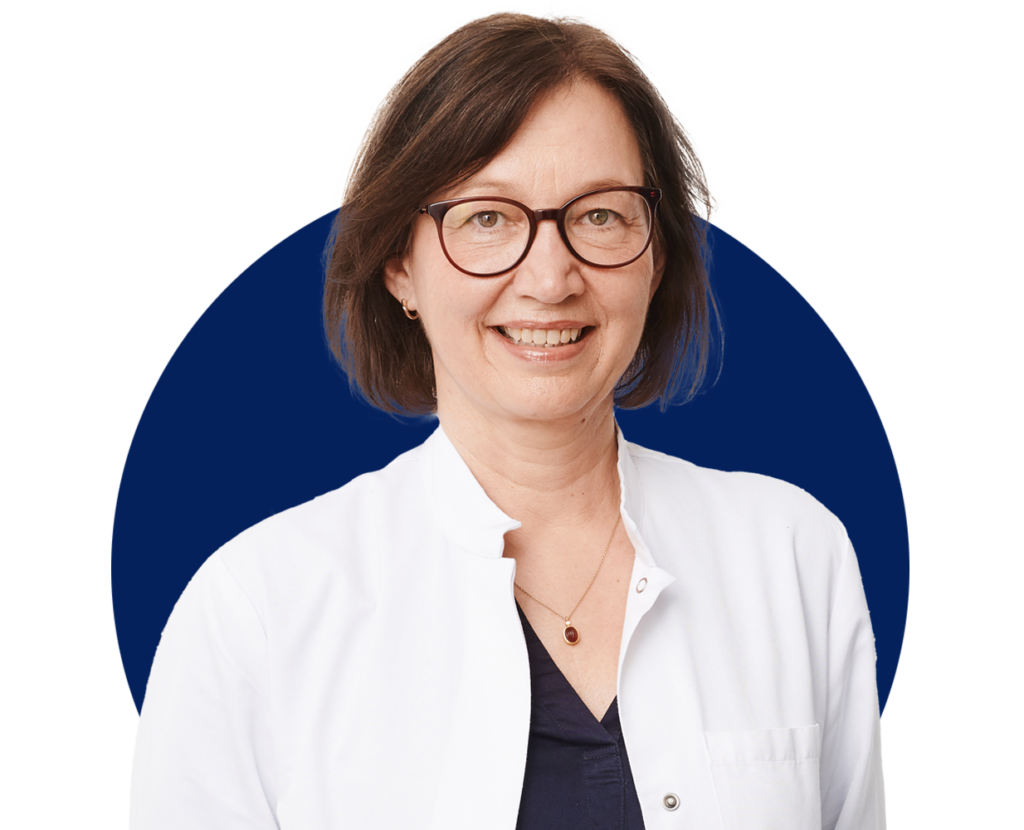 Professorin Dr. med. Anke Franzke Fachärztin für Innere MedizinHämatologie und Onkologie und Infektiologie (beruflicher Werdegang)